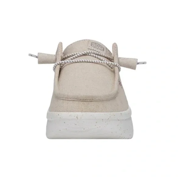 Hey Dude Wendy Peak Chambray - Cream 10 - Picture 2 of 16